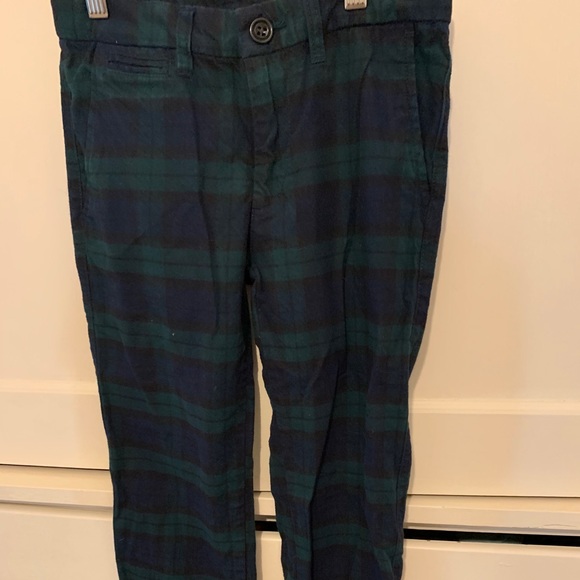 gap tartan pants